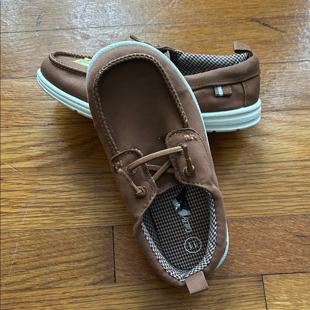 Cat & Jack Brown Moccasin Kids Shoes